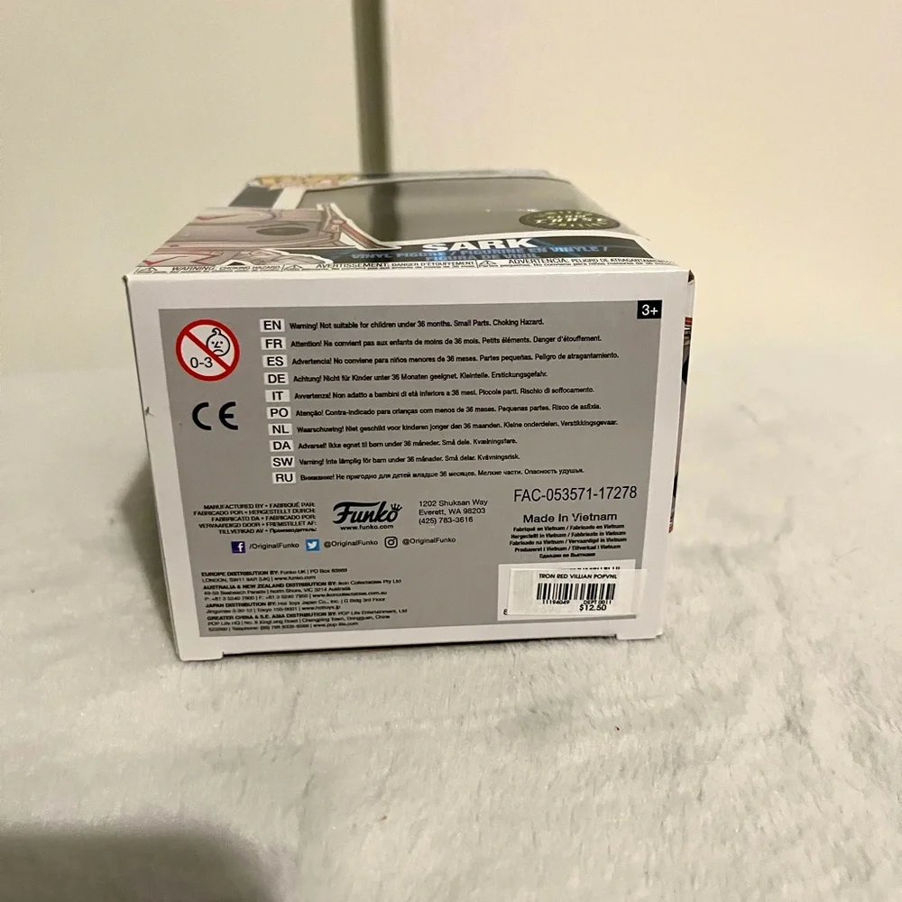 Tron Sark Pop Funko Pop 🆕 chase Glow in the dark 2017 vaulted Disney - Picture 6 of 6